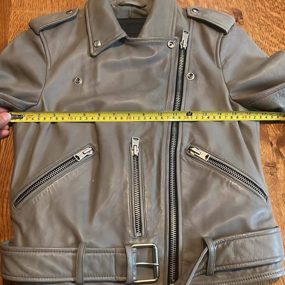 All Saints leather jacket - Picture 11 of 11